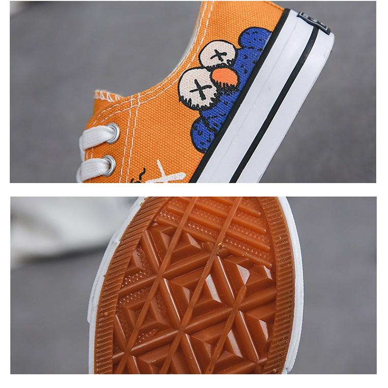 Giày sneaker kaw sesame street cổ thấp