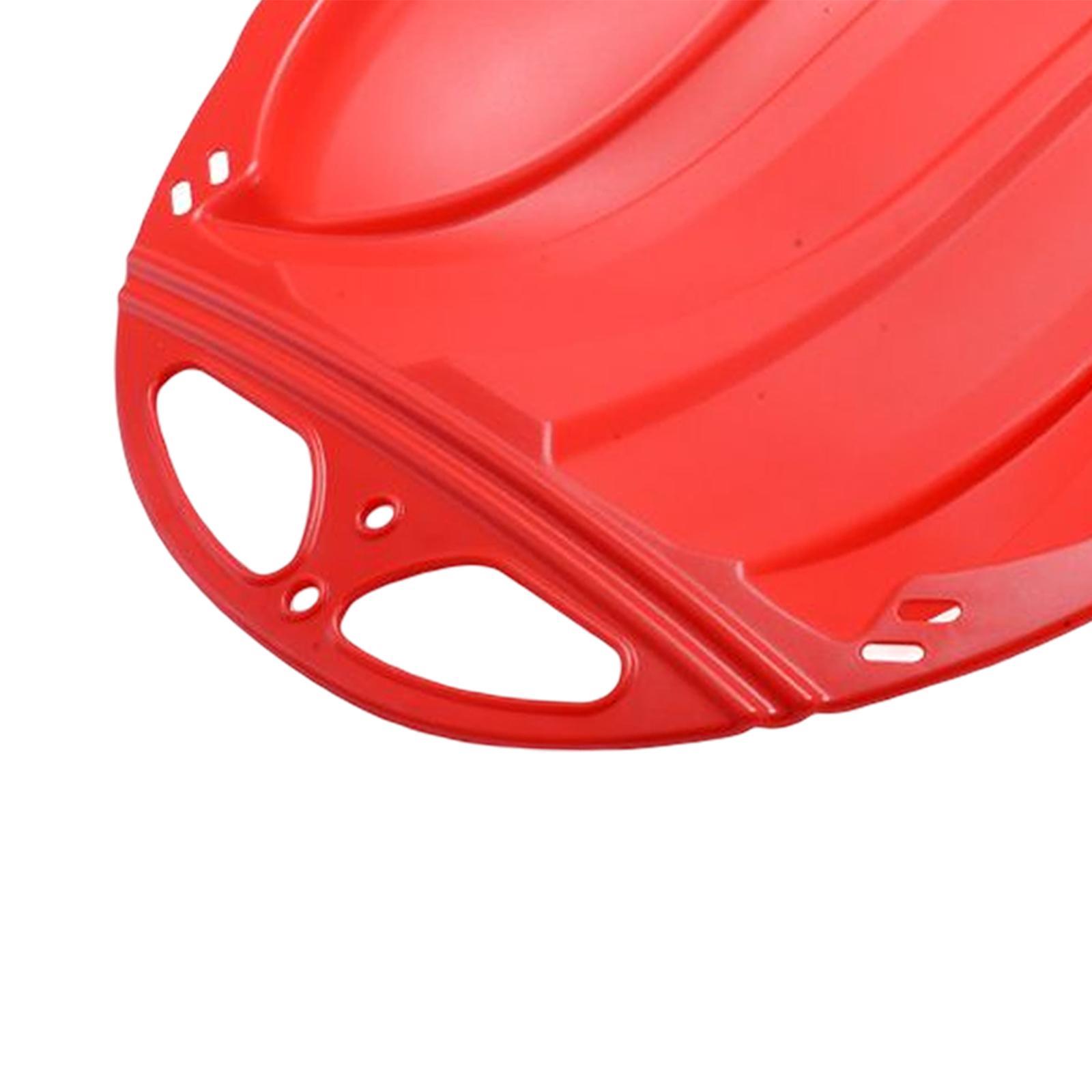 Durable Kids Snow Sled Sledge Toboggan Outdoor Downhill Snowboard Sleigh