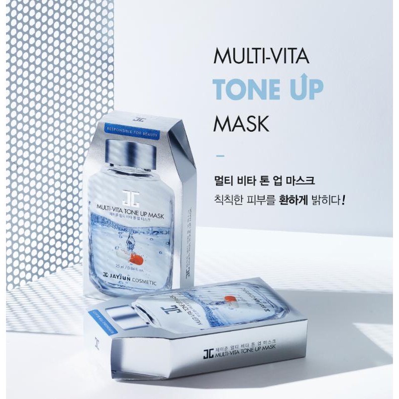 Mặt Nạ Cung Cấp Vitamin JAYJUN Multi Vita Tone Up Mask 25ml