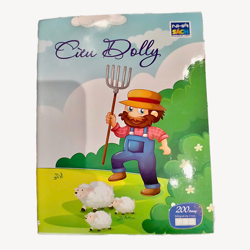 (Mua 10 Cuốn Tặng 3 Cuốn) Tập Pnc 200T Dl70 Oli -  Cừu Dolly - Giao Mẫu Ngẫu Nhiên