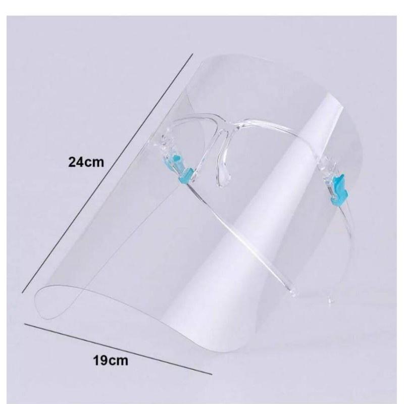 Sỉ 4k - Face Shield Kính Chống Giọt Bắn Bảo Hộ Chống Dịch - CẢ BỘ GỒM KÍNH VÀ GỌNG KÍNH NHƯ HÌNH