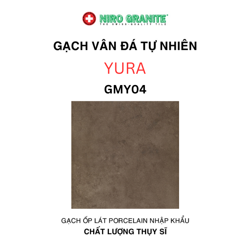 Gạch NIRO GRANITE GMY04 YURA - 60x60cm - 3 viên/thùng