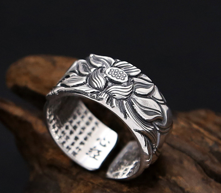 Nhẫn nam bạc thái 925