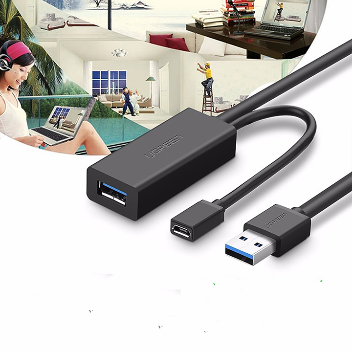 Cáp mở rộng tín hiệu USB 3.0 Ugreen 20826