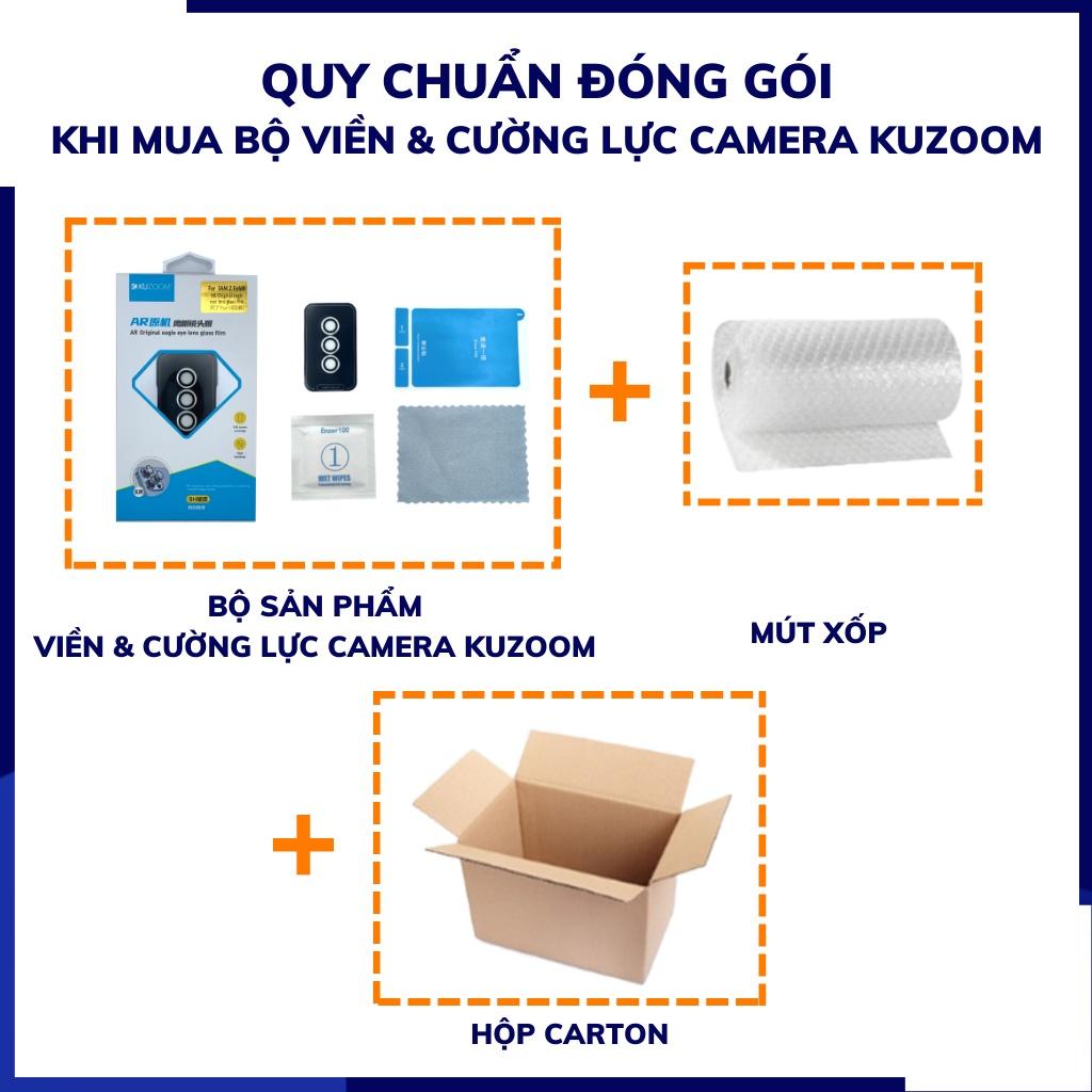 Cường lực camera z fold 4 z flip 4 KUZOOM viền nhiều màu chất lượng rõ nét phụ kiện huỳnh tân store