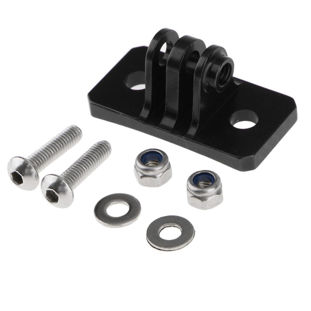 Aluminum Alloy Tripod Adapter Mount Base For GoPro Hero6/5/4/3+ Action Camera Black