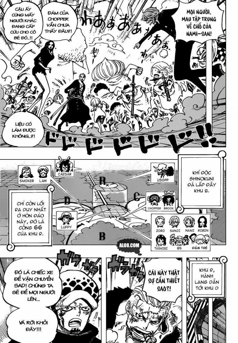 đảo hải tặc - one piece chapter 692 11
