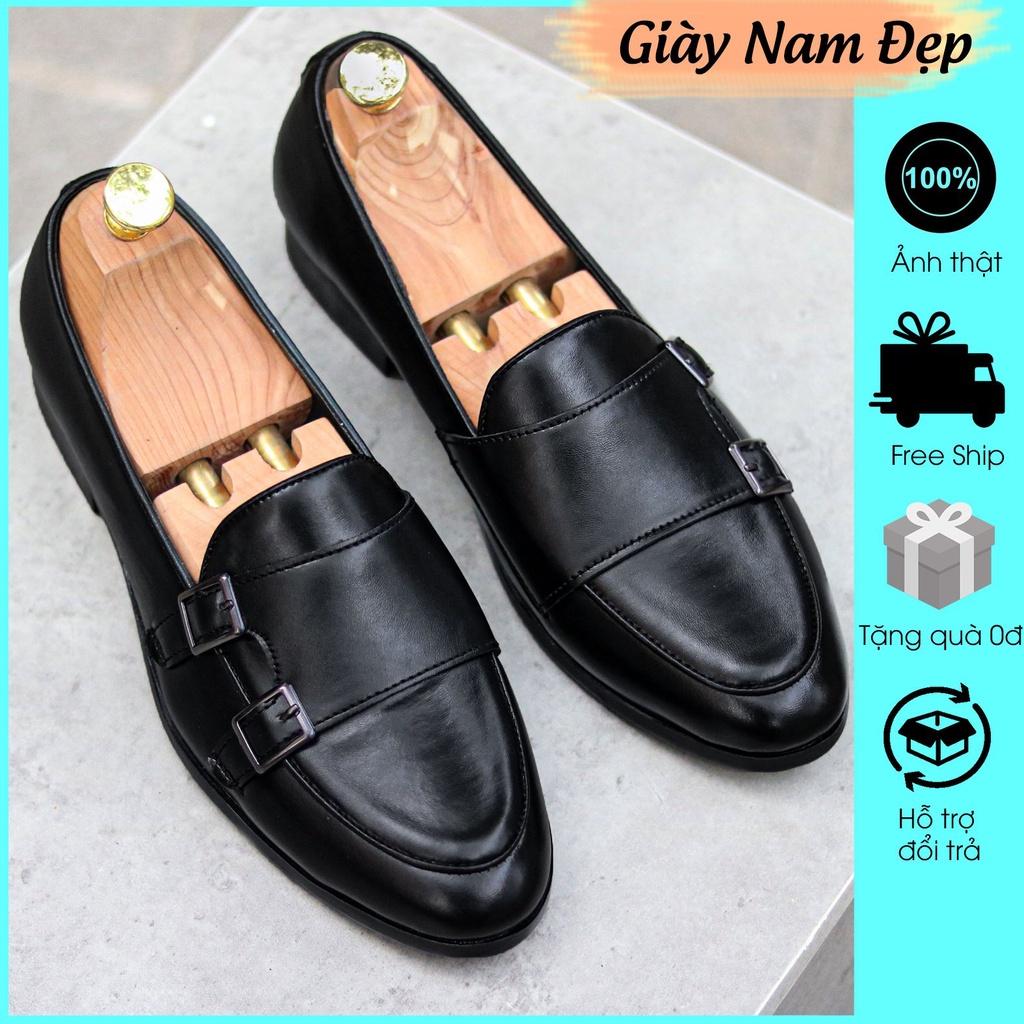 Giày lười nam giá rẻ da trơn giày da nam hàn quốc - L191