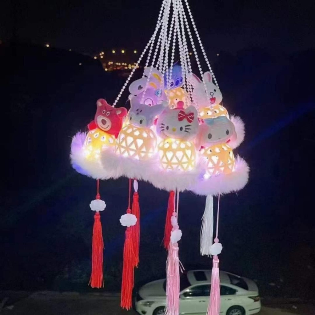 Đèn Lồng Hình Sứa Biển Trang Trí Nhà Cửa