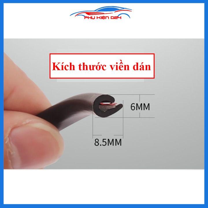 Viền Dán Cánh Cửa Cao Su Non Chống Va Chạm Trầy Xước 5M Siêu Mút