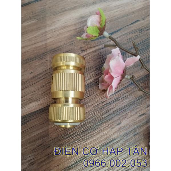 BỘ NỐI NHANH BẰNG ĐỒNG - ĐẦU RA - ĐẦU VÀO CHO MÁY RỬA XE –RĂNG 22- 27MM