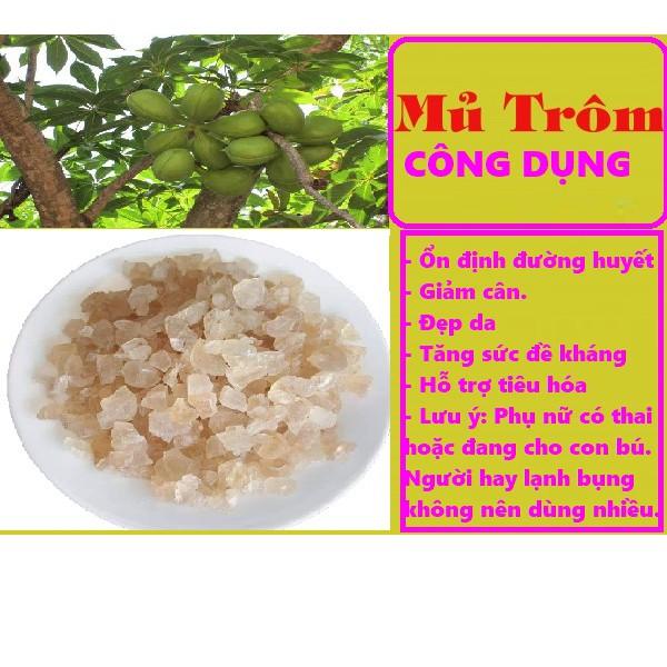 Mủ trôm Phan Rang 100g, 200g, 500g hút chân không