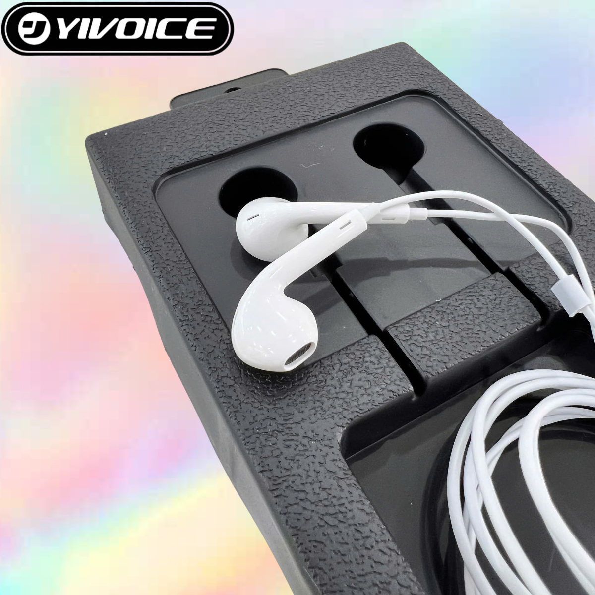 Tai nghe dây Yivoice P20 Mix chân cắm Light-ning dùng nghe nhạc và đàm thoại cho các dòng điện thoại i-phone- Hàng chính hãng