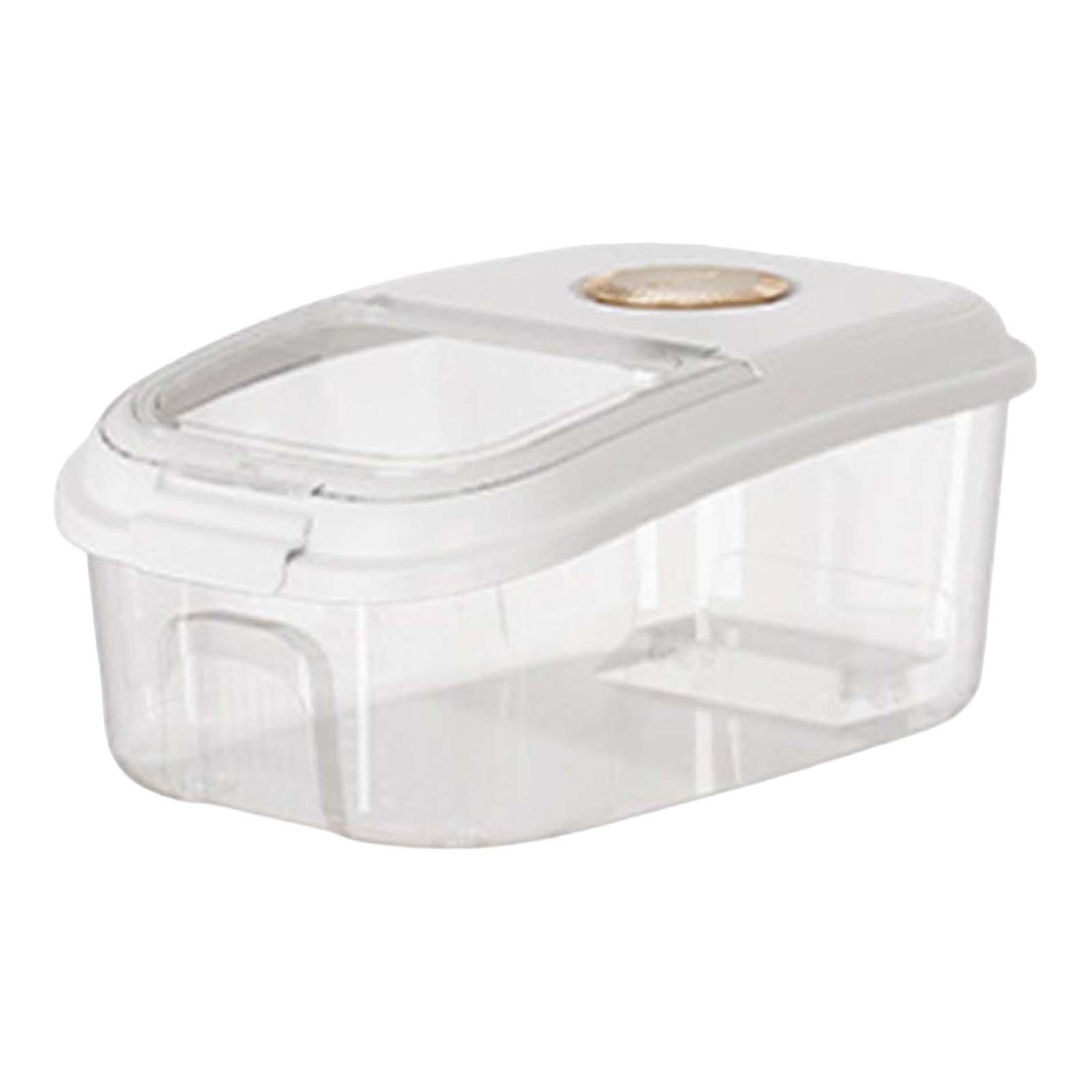 Rice Storage Container Cereal Dispenser Bucket Storage Bin for Cereal Nuts