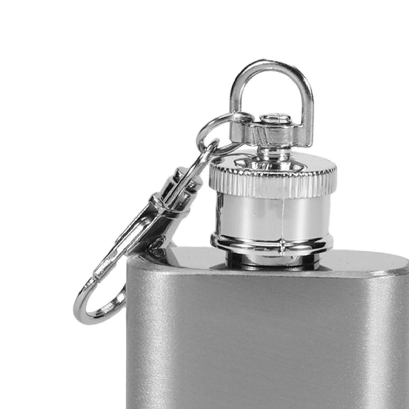 Hip Flagon Stainless Steel Pot Drink Bottle for Hiking Travel Men Indoor and Outdoor Barbecue