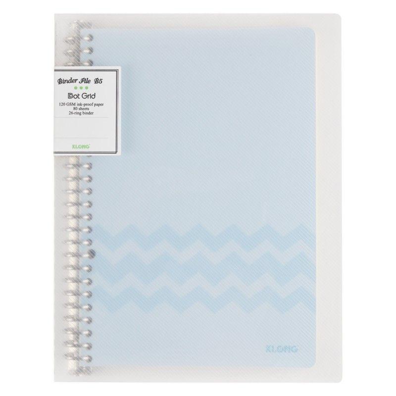 Sổ còng sắt 26 chấu Dot Grid B5 80 tờ 120/76; MS: 551
