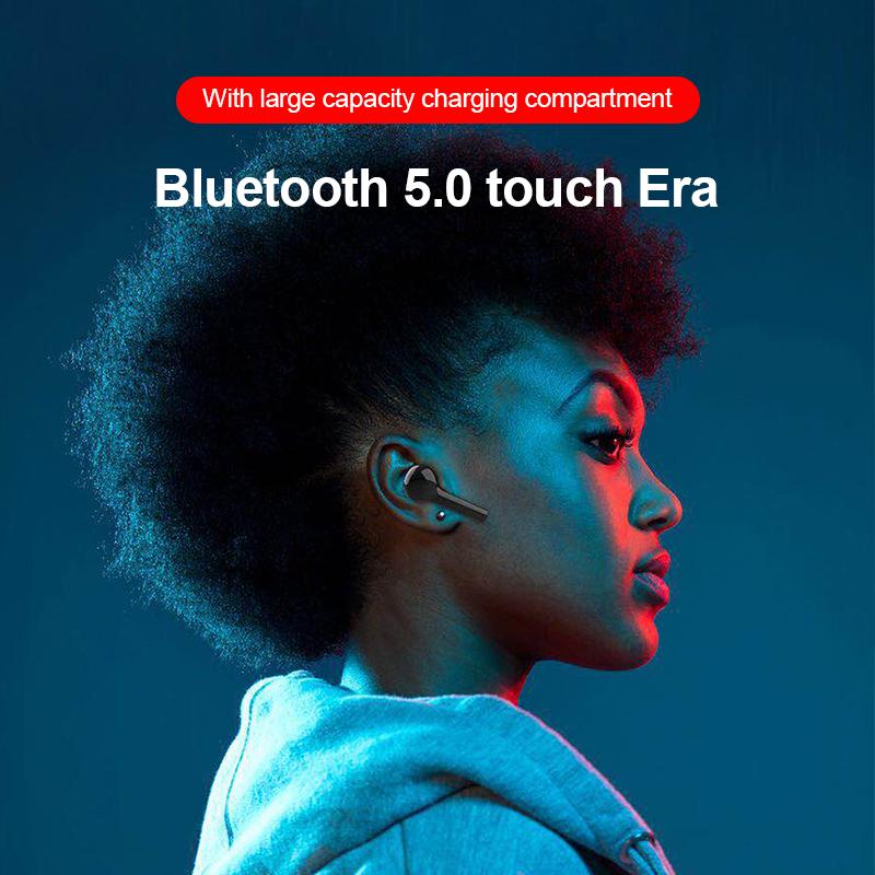 Mới Freebud JS18 TWS Tai Nghe Không Dây Bluetooth V5.0 Tai Nghe Hi-Fi Âm Nhạc Stereo Tai Nghe Nhét Tai Có Mic Cho Huawei Xiaomi