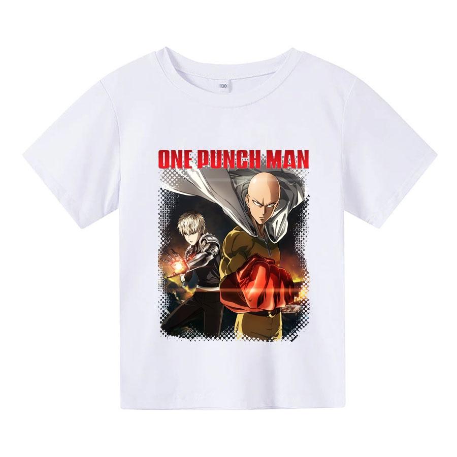 Áo thun cho bé ONE PUNCH MAN, 4 màu, có size người lớn, áo thun trẻ em Anam Store