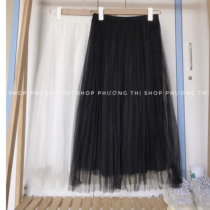 Chân Váy Lưới TuTu 3 Lớp (1lớp lót, 3 lớp lưới) - Hàng Cao Cấp - Chiều Dài 78cm