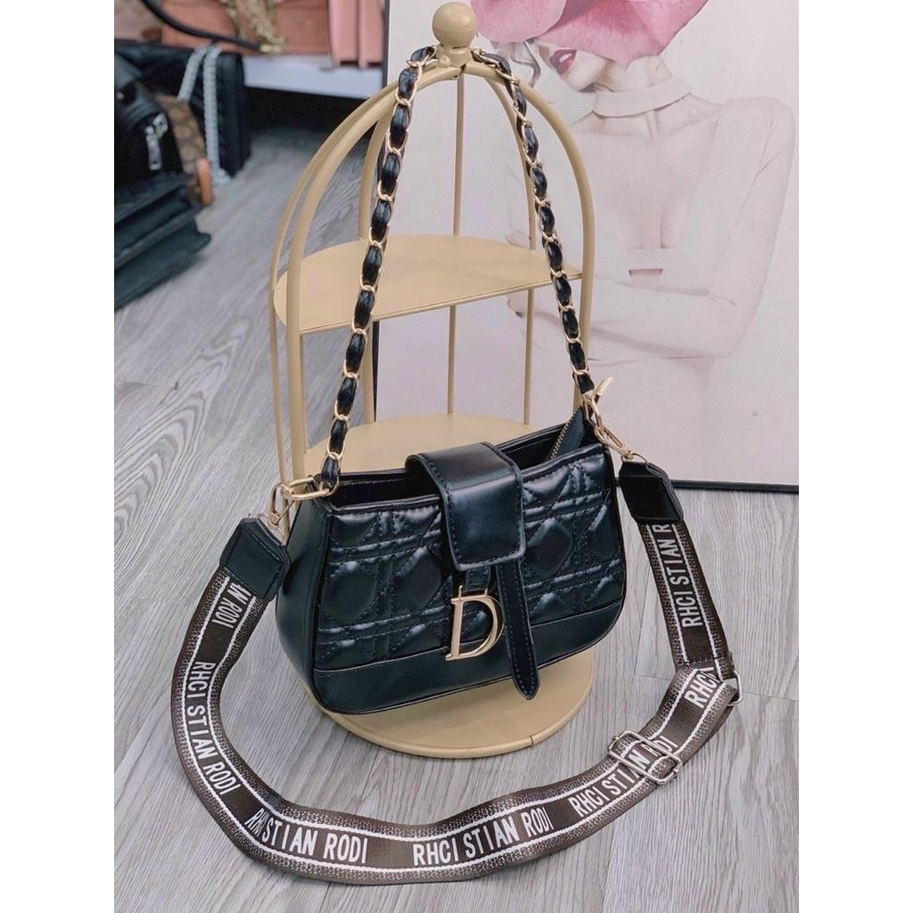 Túi kẹp nách Dior sling Size 20