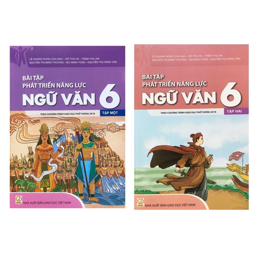 Sách - Combo Bài tập phát triển năng lực ngữ văn 6 (2 tập) - Theo chương trình giáo dục phổ thông 2018