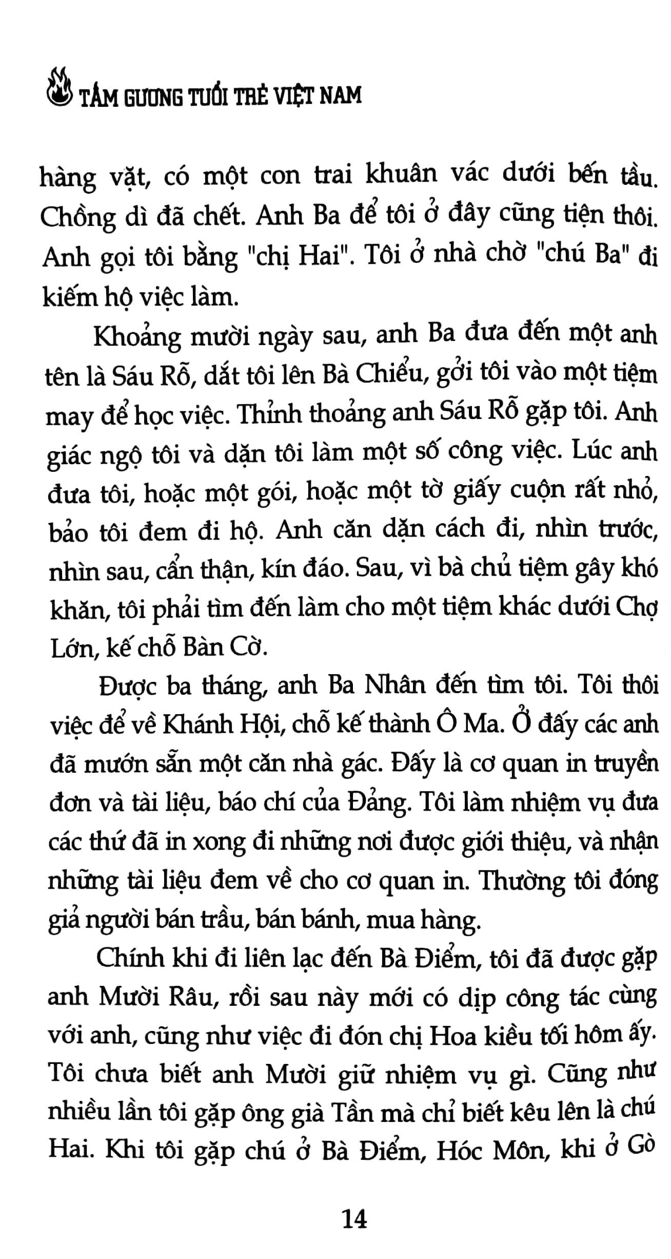 Tấm Gương Tuổi Trẻ Việt Nam - Chị Minh Khai
