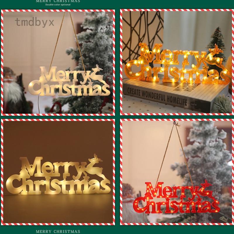 Tmdbyx Dây đèn LED 2022 trang trí Giáng Sinh/năm mới