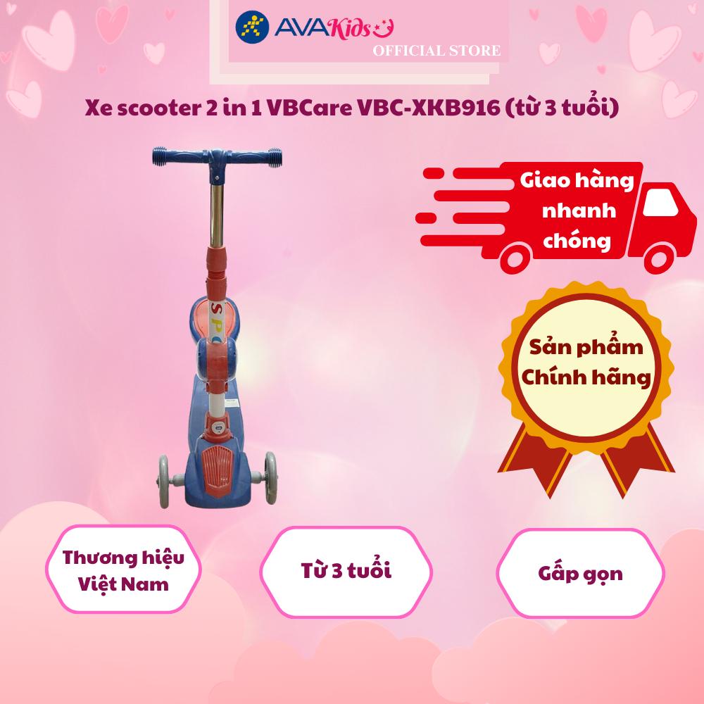 Xe scooter 2 in 1 VBCare VBC-XKB916 (từ 3 tuổi)