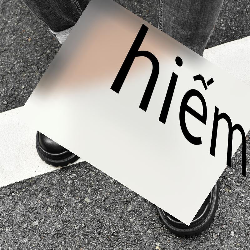 Ưu đãi nhất giày da mới giày công sở chống trượt bán chạy giày lưới màu đỏ ins