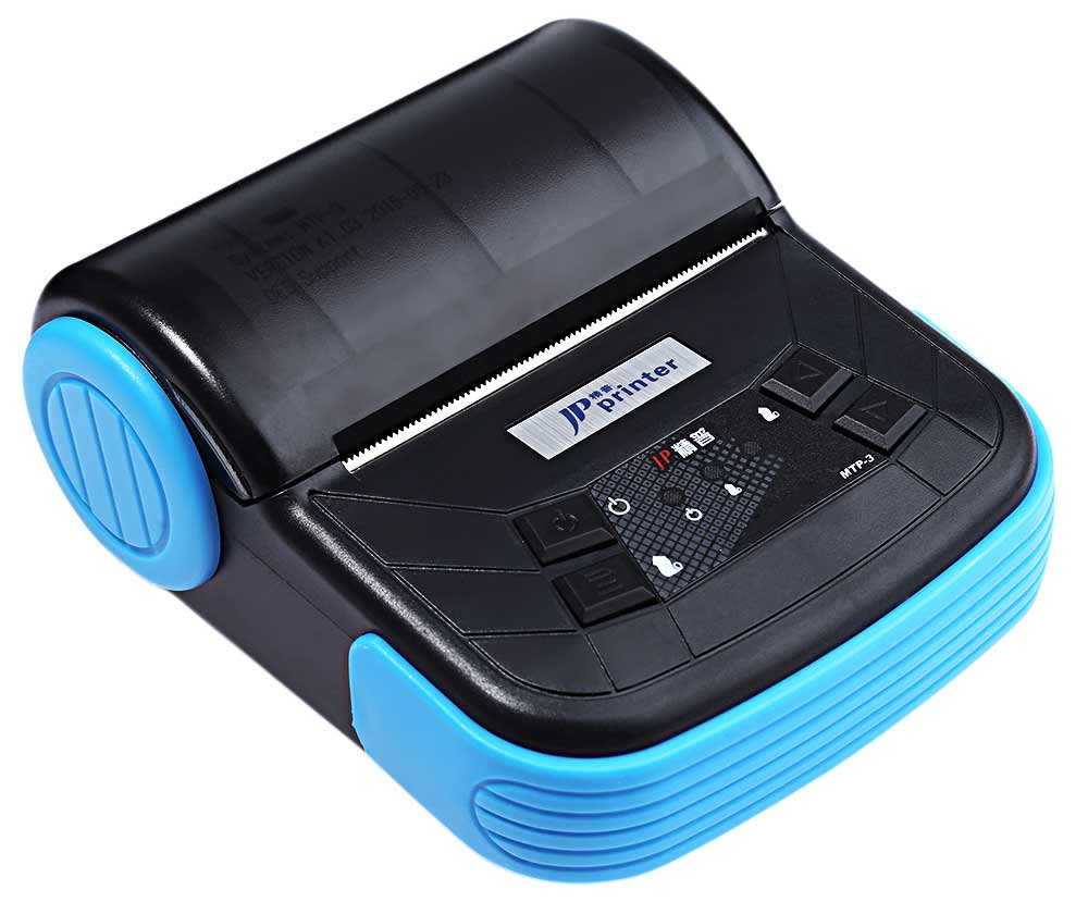 Máy in hóa đơn bluetooth cầm tay khổ giấy K80 dòng MTP-3, máy in mini không giây cho điện thoại di động