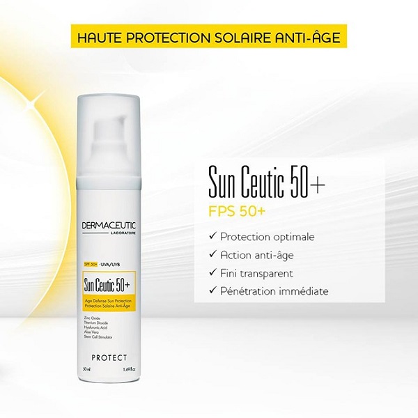 Kem Chống Nắng Chống Lão Hóa Dermaceutic Sun Ceutic Spf 50+ 50ml