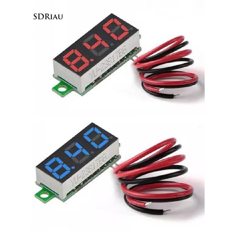 Thiết bị kiểm tra điện áp mini hai chiều 2.5-40V cho xe hơi