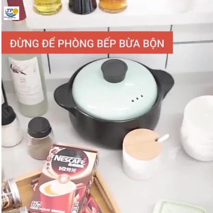 Kệ Để Đồ Đa Năng Kệ Gấp Gọn TÂN PHONG 3/4/5 tầng cho nhà bếp, phòng ăn, phòng tắm