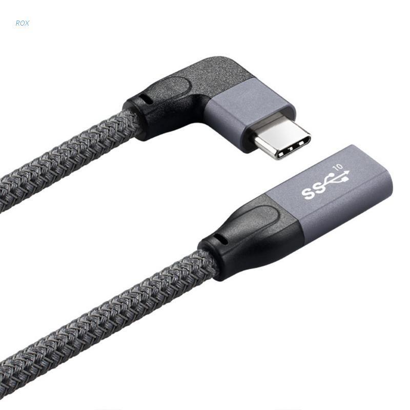 Dây cáp mở rộng USB 3.1 Type-C 100W PD 5A 4K 60Hz 10Gbps USB-C Gen 2
