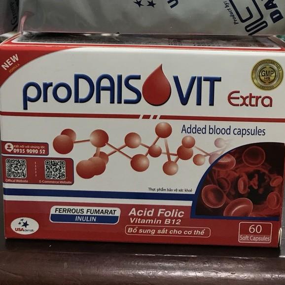 [MUA 4 TẶNG 1] TPBVSK ProDaisovit Extra hộp 60 viên