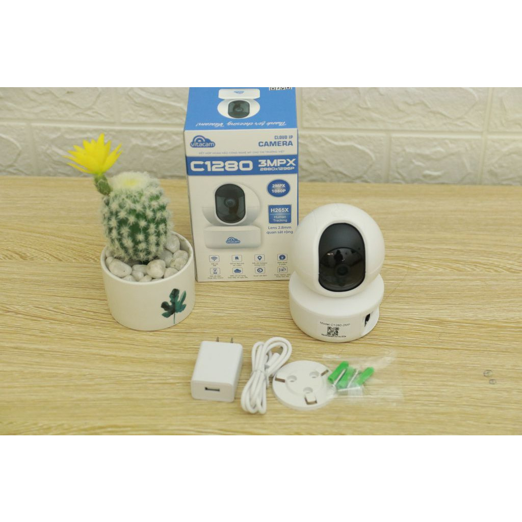 CAMERA VITACAM C1280 - 2MPX FULL HD 1080P - HÀNG CHÍNH HÃNG