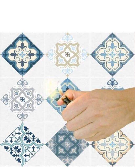 Decal dán bếp tráng nhôm cách nhiệt