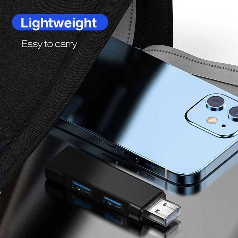 Hub chuyển đổi usb 3.0 3 cổng hợp kim nhôm màu sắc tùy chọn