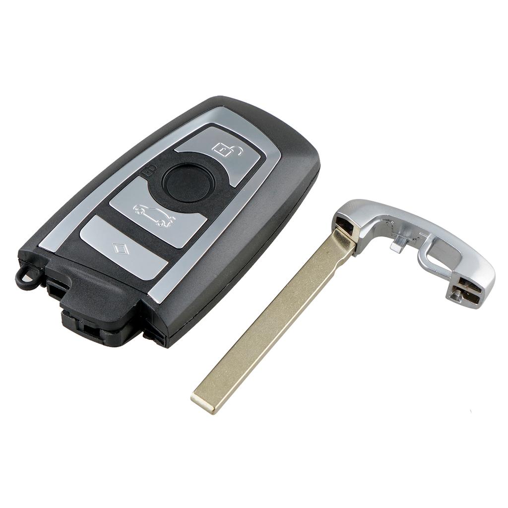 4-Button Car Remote Key Fob Case Blade Shell for BMW 5 7 Series