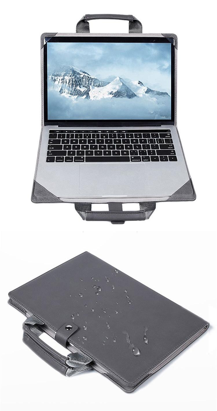 Túi xách da đựng laptop dạng ốp Leather Fabric Cover - chống nước tốt