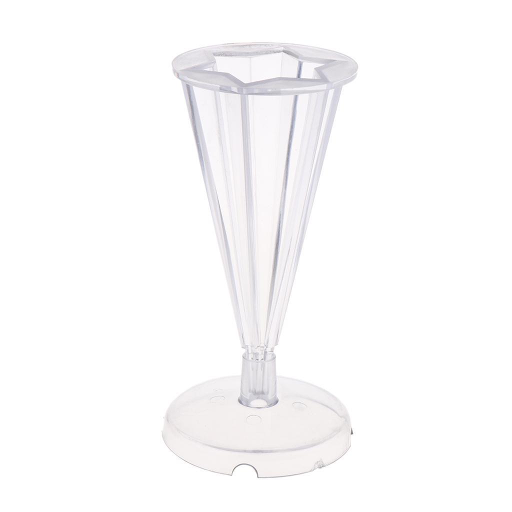 Cone Shaped Mold Candle Making Moulds for DIY Wedding Christmas Scented Candles Dried Flower Handmade Candle Tealight Candle Holder