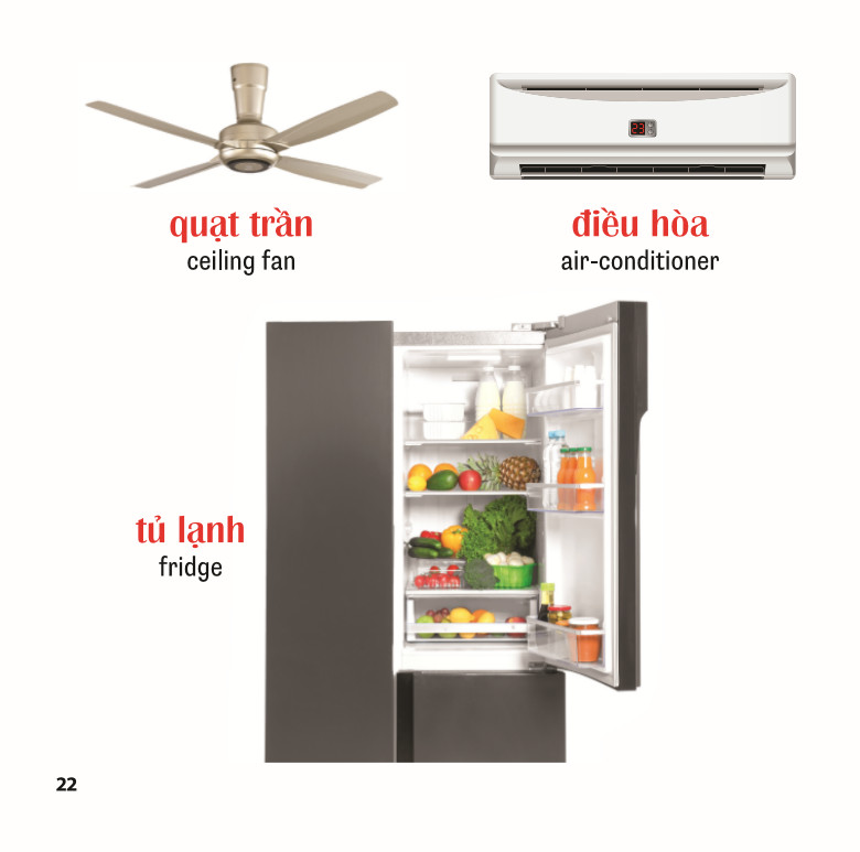 100 từ đầu tiên của bé (0-4 tuổi) - Đồ vật- Rau, củ, quả