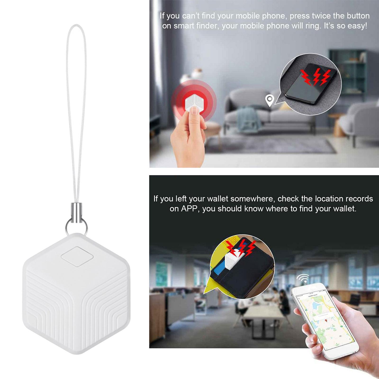 Anti-Lost Bluetooth Key Alarm for Tuya White