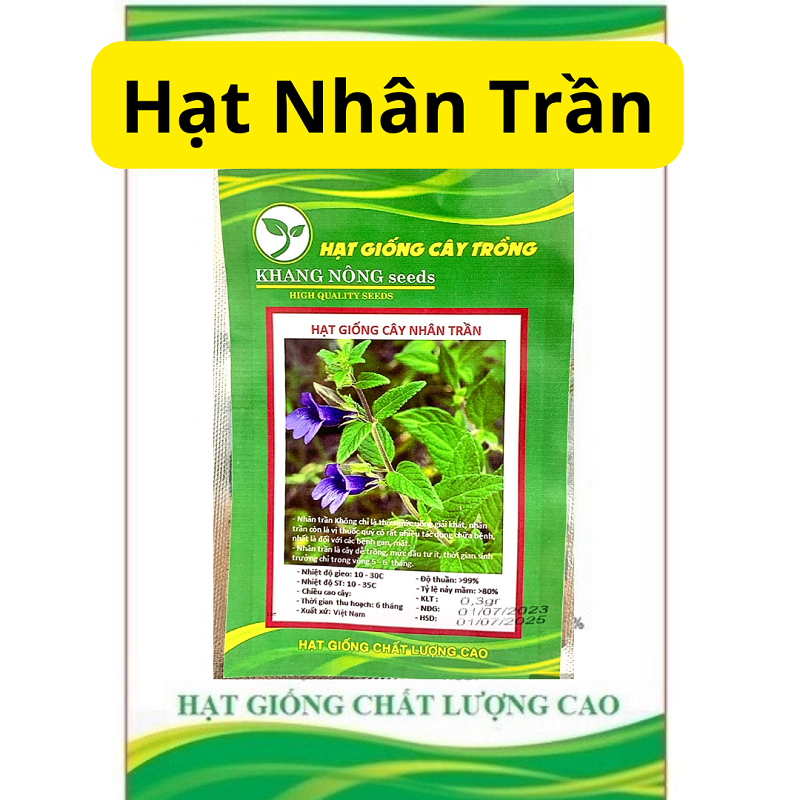 Hạt Giống Nhân Trần - Hạt Nhân Trần Dược Liệu 4 Mùa