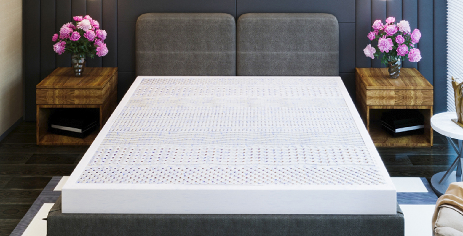 Nệm cao su Kim Cương COOLUX - 7’Zone Gel làm mát 160x200x5cm