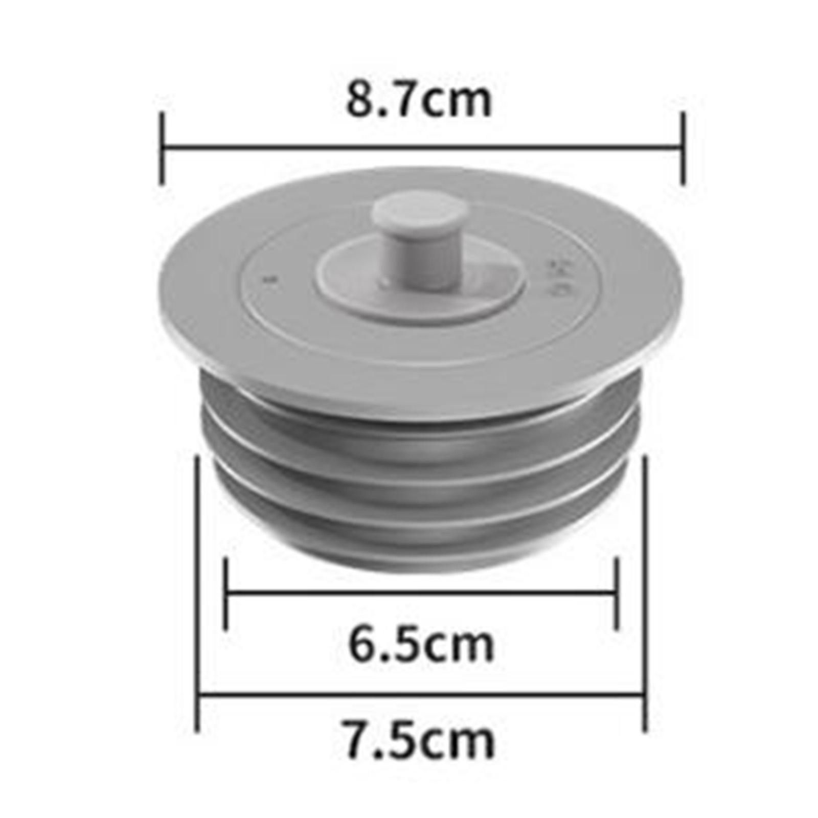 Silicone sink bond sleeve sealing plug L