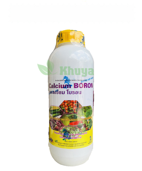 Phân bón lá sinh học Sitto Calcium Boron 1 lít Đậu trái - Chống nứt trái