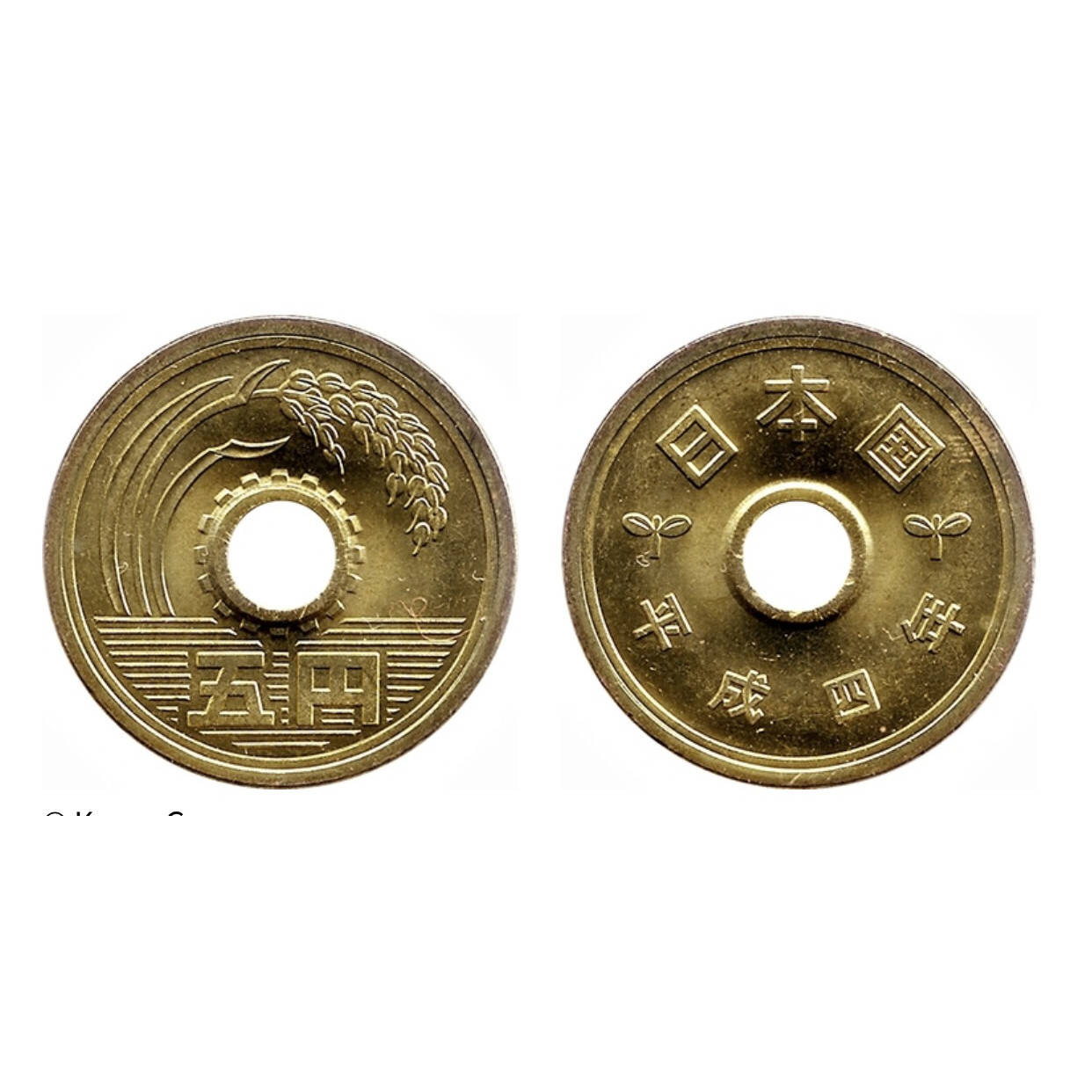 Đồng xu 5 Yên Nhật phong thủy, 1 trong những đồng xu may mắn nhất thế giới
