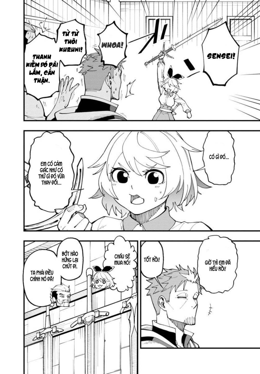 ông chú làng quê trở thành thánh kiếm - dủ chỉ là một thầy giáo kiếm thuật ở quê nhưng đám đệ tử vẫn không buông tha chapter 12 27