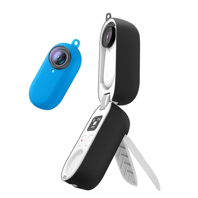 Ốp Bảo Vệ Chống Trầy Xước Bảo Vệ Dành Cho Insta360 GO 2 Hộp Sạc Mềm Bao Phụ Kiện Máy Ảnh Thể Thao